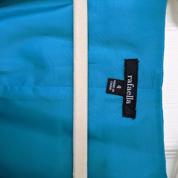 Rafaella Teal Turquoise Dress - Picture 2 of 5